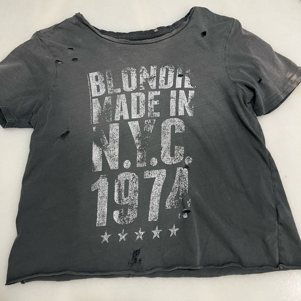 Blondie Made In N.Y.C. 1974 Tee